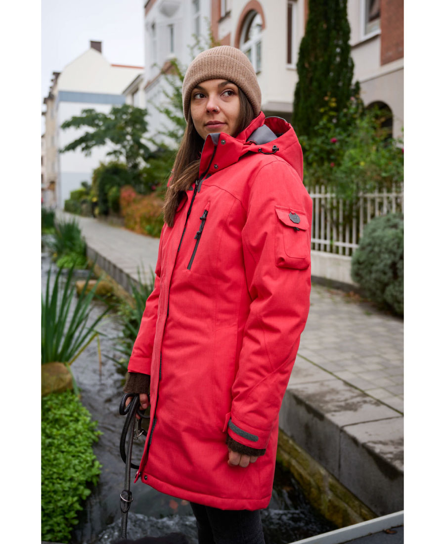 Owney Dames Winterparka Arctic Aruba Blue