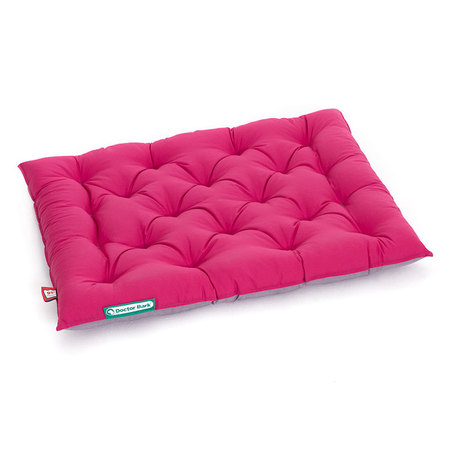 Doctor Bark orthopedisch country kussen Hot Pink-Lichtgrijs