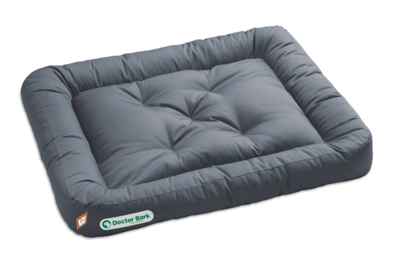 Doctorbark-hondenkussen-m-grijs Doctor Bark hondenkussen grijs M