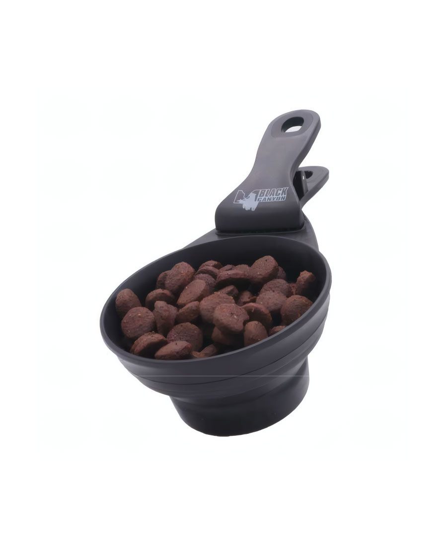 BLACK CANYON Opvouwbare Voerschep