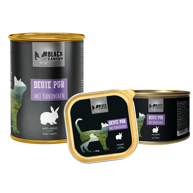 Black Canyon Cat Prooi Puur Konijn Black Canyon Cat Prooi Puur Konijn