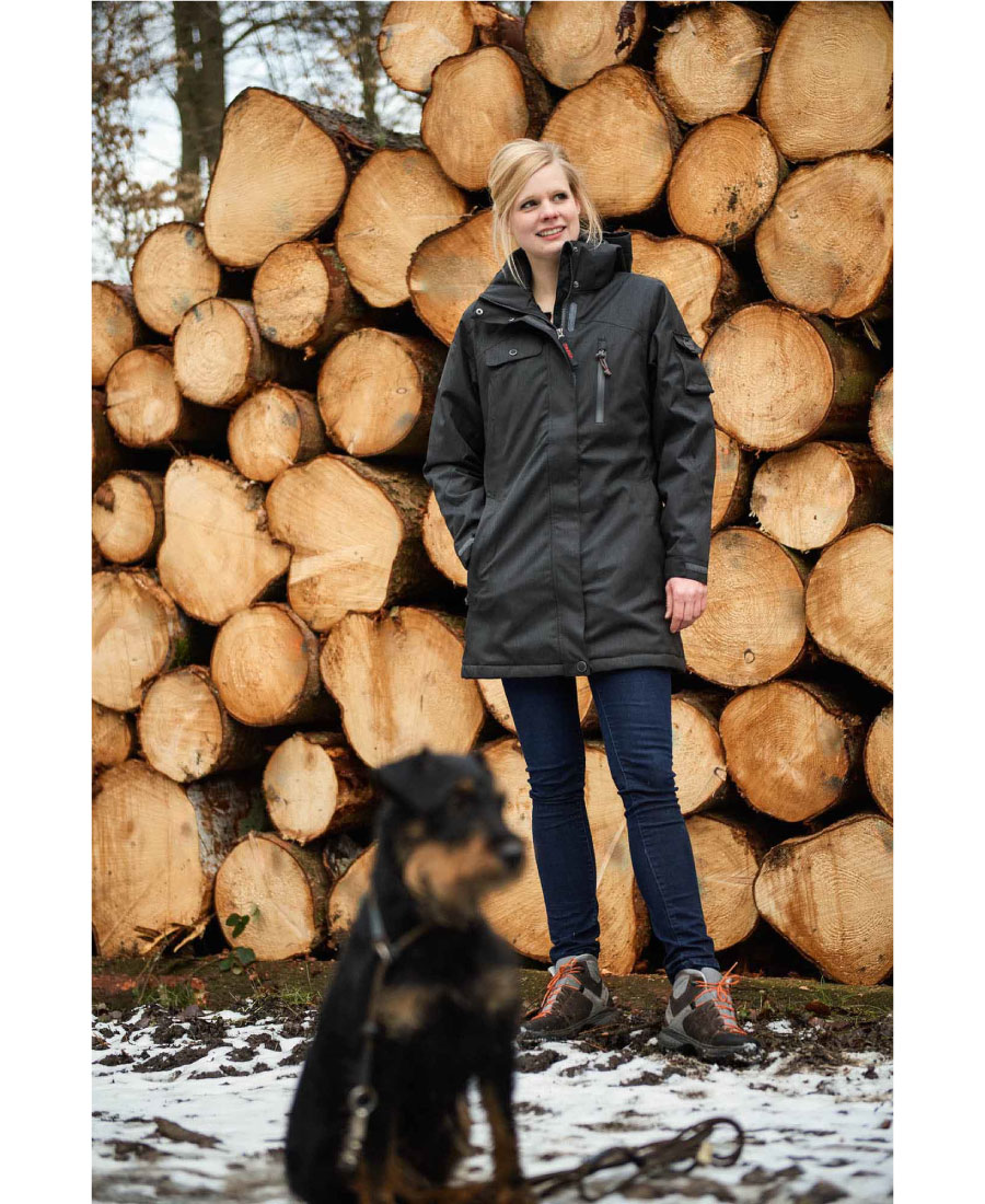 Owney Dames Winterparka Arctic Aruba Blue