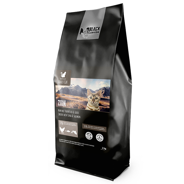 Black Canyon Cat Sterilized Zion Tonijn & Zalm Black Canyon Cat Sterilized Zion Tonijn & Zalm