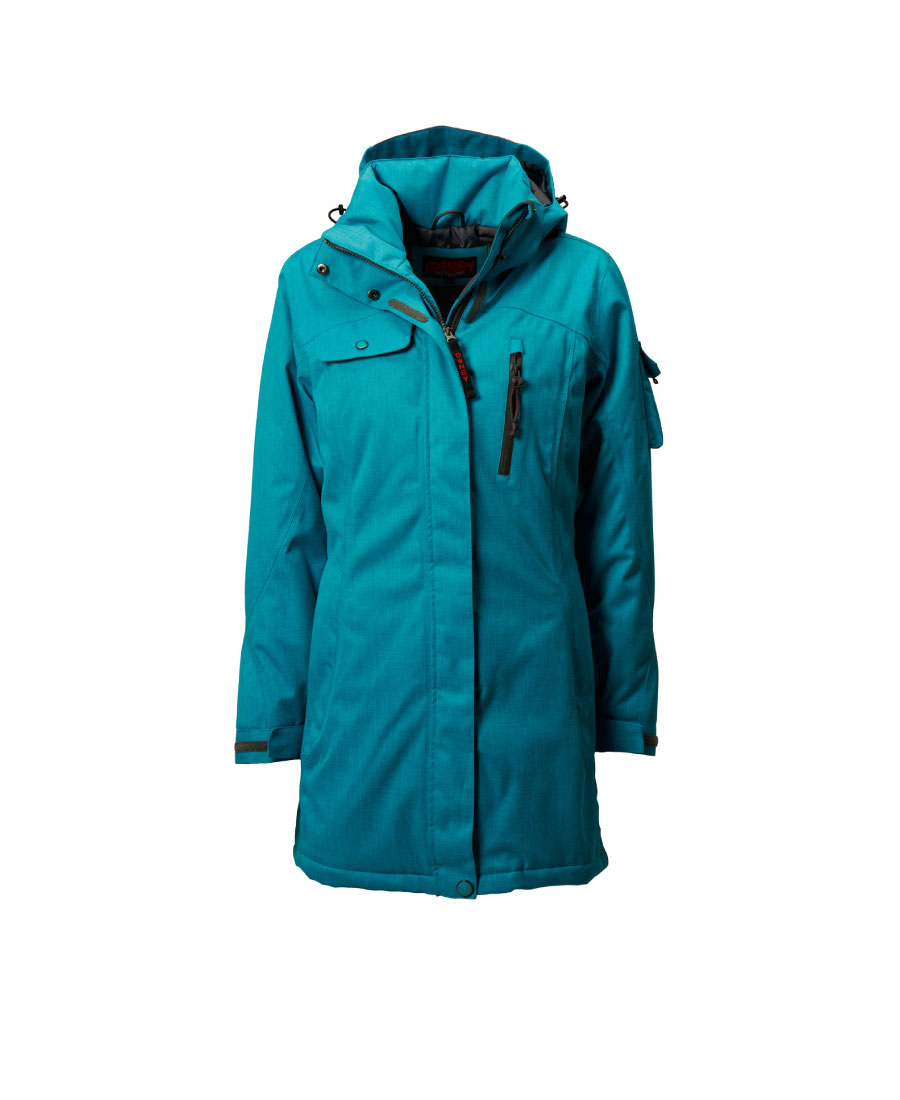 Owney Dames Winterparka Arctic Aruba Blue