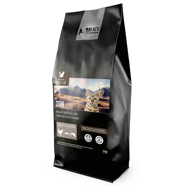 Black Canyon Cat Sterilized Zion Tonijn & Zalm Black Canyon Cat Sterilized Zion Tonijn & Zalm