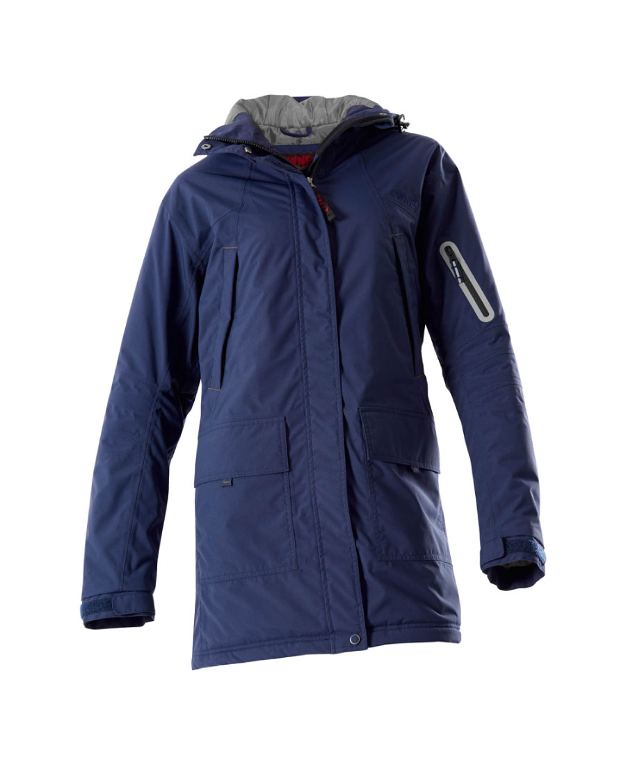 Owney Dames Winterparka Albany Marine-Grey XS Owney Dames Winterparka Albany Marine-Grey XS