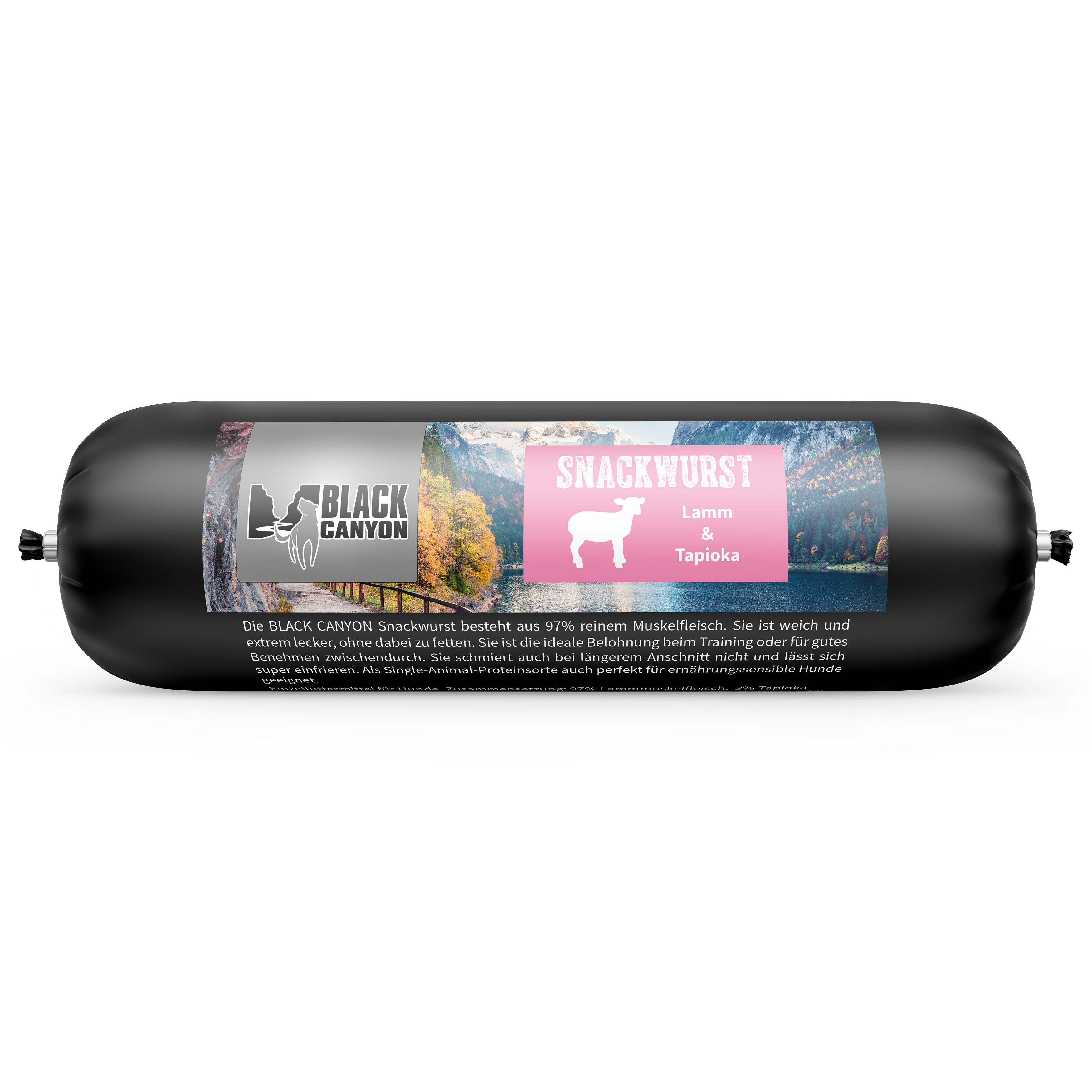 Black Canyon Dog Snackworst Lam Black Canyon Dog Snackworst Lam