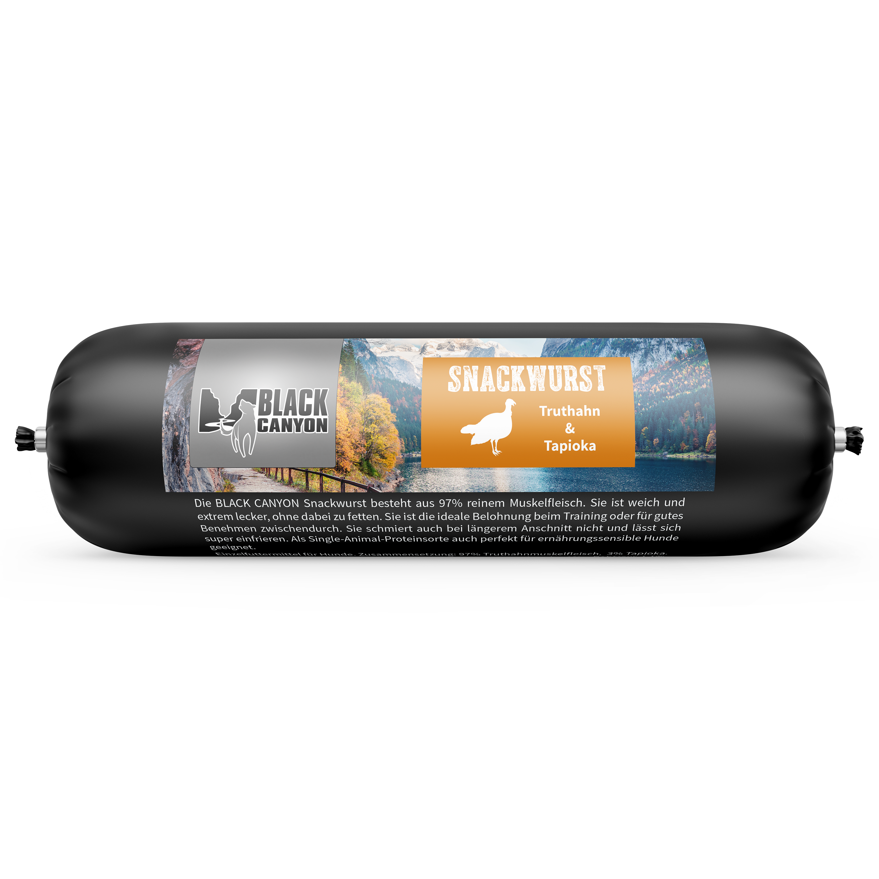 Black Canyon Dog Snackworst Kalkoen Black Canyon Dog Snackworst Kalkoen