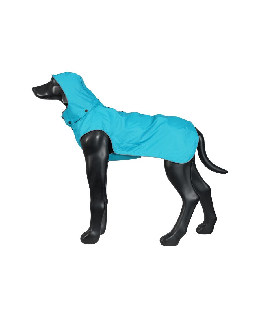 Rukka Pets Stream Hondenregenjas Turquoise