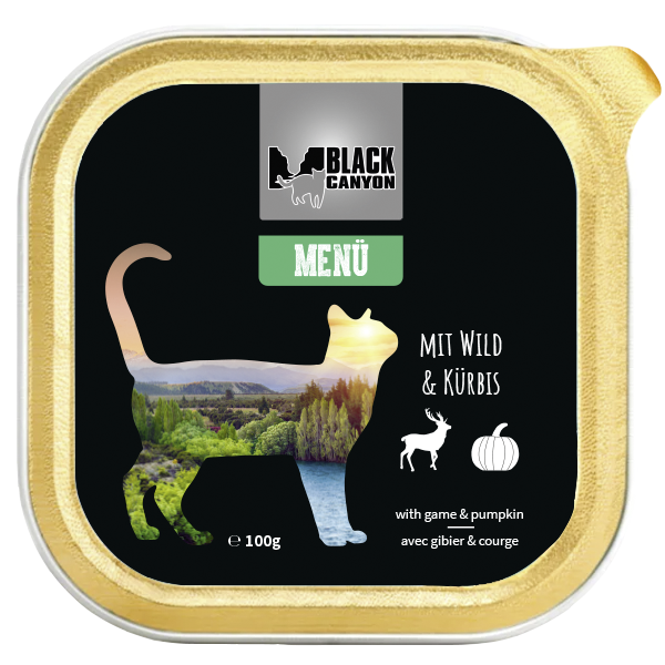 Black Canyon Cat Menu met Wild Black Canyon Cat Menu met Wild