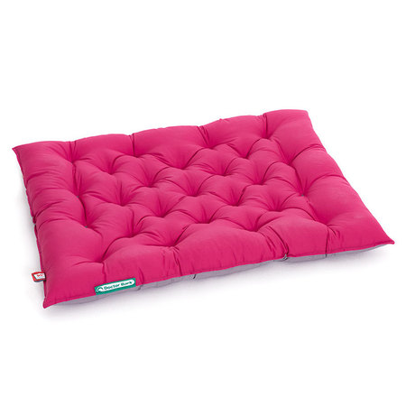 Doctor Bark orthopedisch country kussen Hot Pink-Lichtgrijs