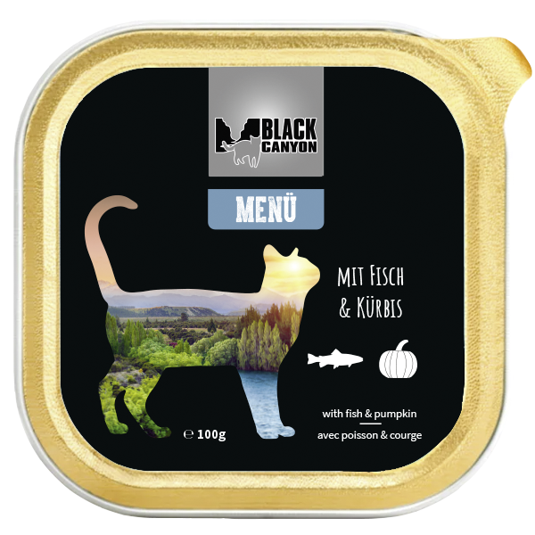 Black Canyon Cat Menu met Vis Black Canyon Cat Menu met Vis