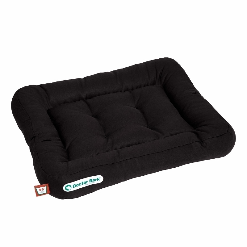 Doctor Bark hondenkussen zwart S