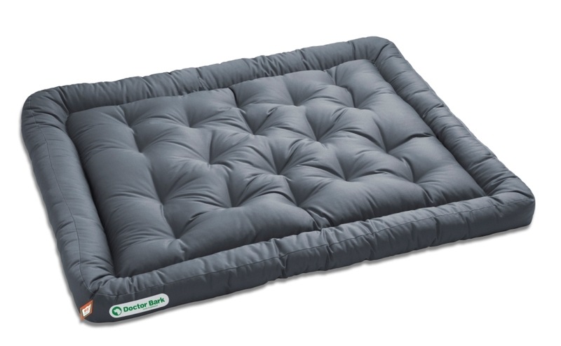 Doctorbark-hondenkussen-XL-grijs Doctor Bark hondenkussen grijs XL