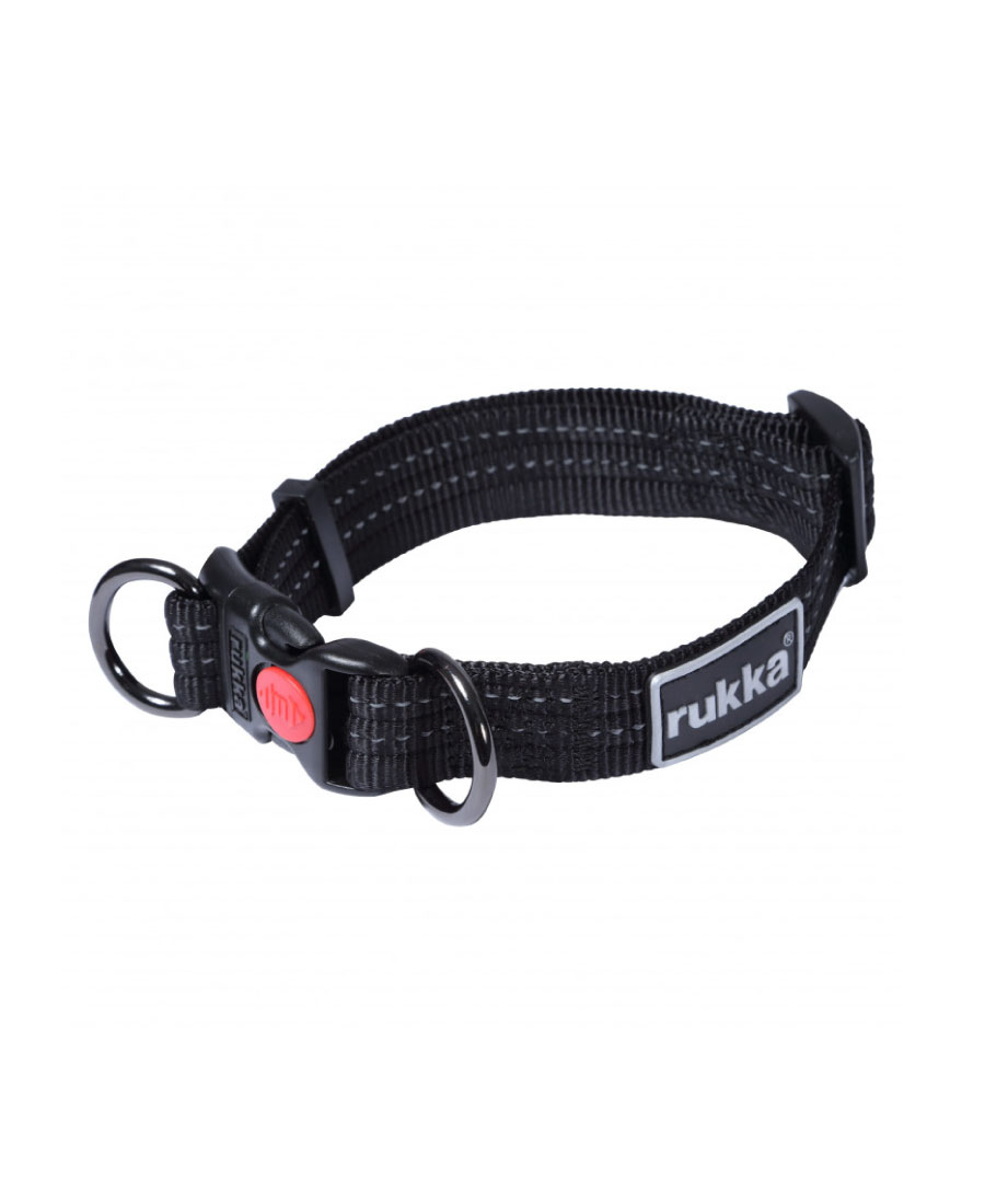 Rukka Pets Cozy Halsband Zwart S