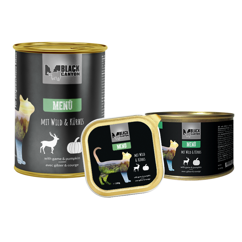 Black Canyon Cat Menu met Wild Black Canyon Cat Menu met Wild
