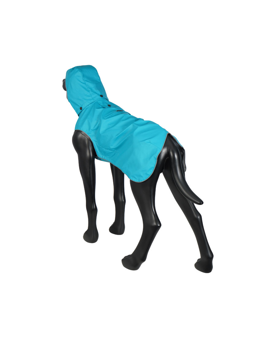 Rukka Pets Stream Hondenregenjas Turquoise