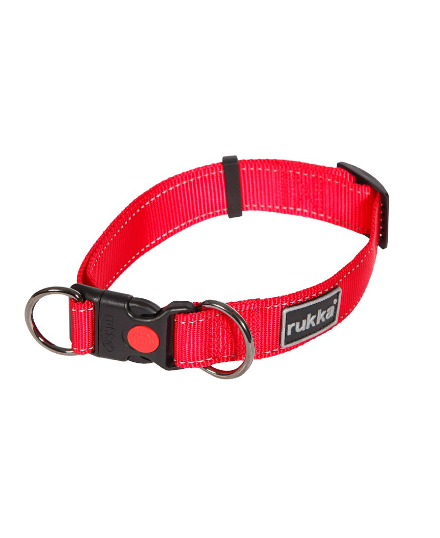 Rukka Pets Bliss Halsband Rood Rukka Pets Bliss Halsband Rood