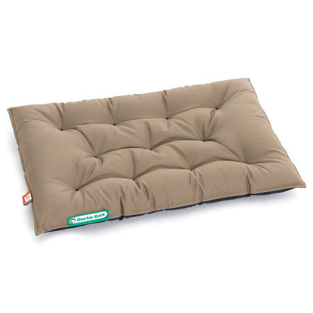 Doctor Bark orthopedisch country kussen, Goud Bruin-Koningsblauw