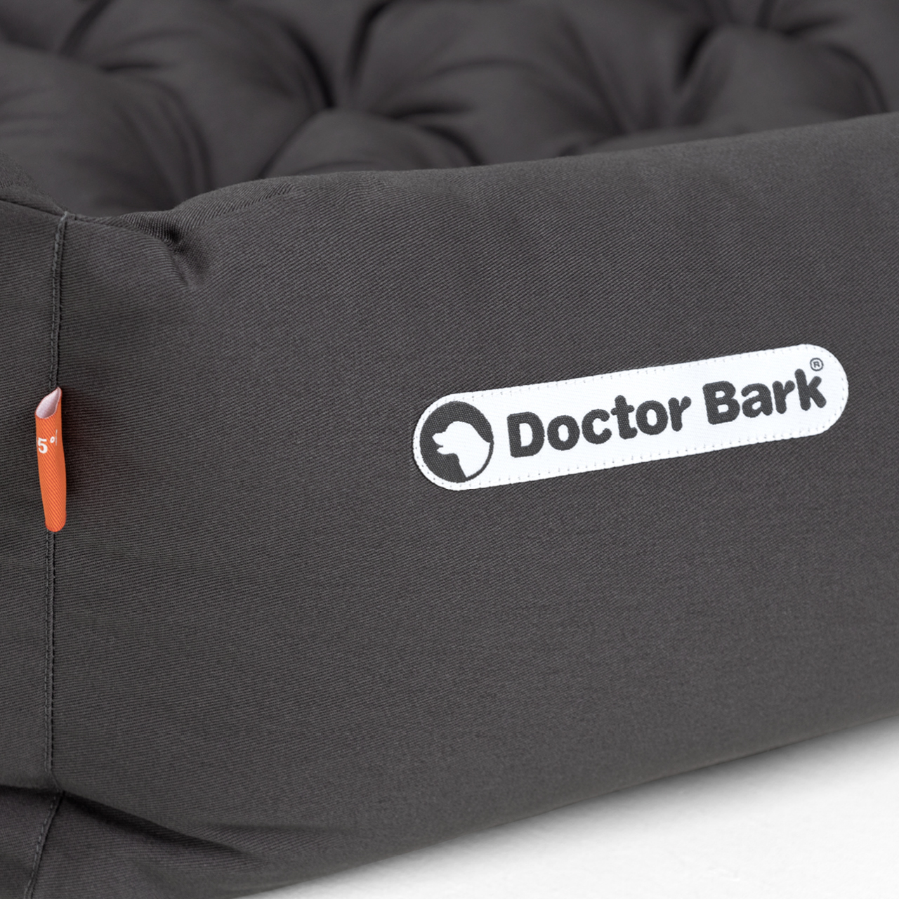 Doctor-Bark-hondenbed-met-orthopaedisch-kussen-wasbar-grijs-xxl-04 Doctor Bark Hondenbed Grijs