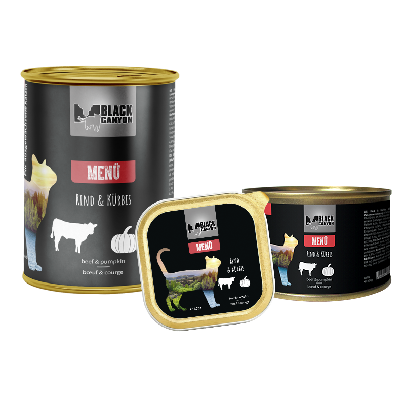 Black Canyon Cat Menu Rund Black Canyon Cat Menu Rund
