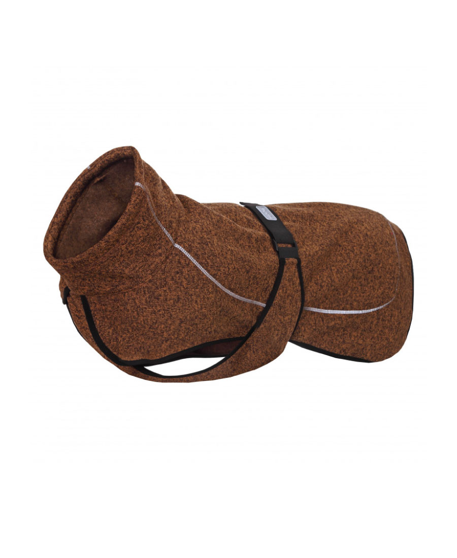 Rukka Pets Comfy Knit Jacket Bruin Rukka Pets Comfy Knit Jacket Bruin
